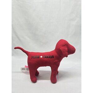 Victoria Secret Canada Red Dog Plush * Rare- Limited Edition!